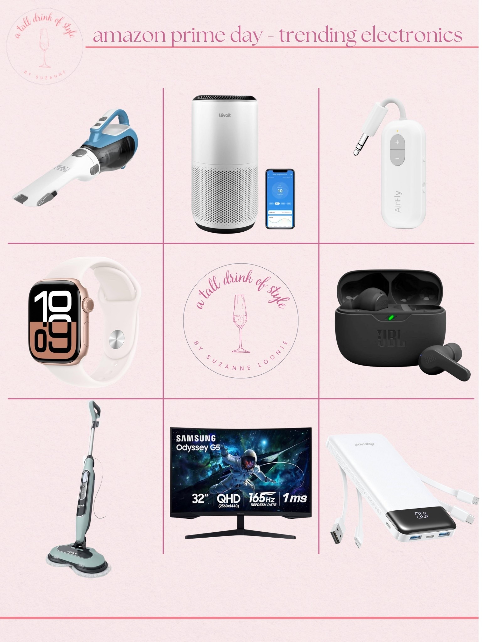 Amazon big deal days are here! Here are some of the most popular, trending electronic finds! 

Hi friend! 👋 Thanks for your support! I’m so glad you’re here!
If you're tall, over 40, or just tired of fashion that doesn’t fit your life, you’re in the right place. I share classic, elevated outfit formulas that actually work on tall women (I’m 6’1” for reference!) and help you feel confident getting dressed again.
I am your resource for timeless, elevated fashion for women over 40 (and tall women)
Age: 55
Height: 6’1”
Tops: S/M
Bottoms: 8/10
Dresses: 8/M
Over 50 fashion, tall fashion, workwear, everyday outfits, timeless outfits, Classic, air purifier,  Outfits, car vacuum, ear pods, Apple Watch, tv, portable phone charger, car electronics, Amazon prime, big deal days, Amazon deals, Amazon must haves, gift guide, tech gifts, gifts for anyone

#LTKSaleAlert #LTKTravel #LTKHome