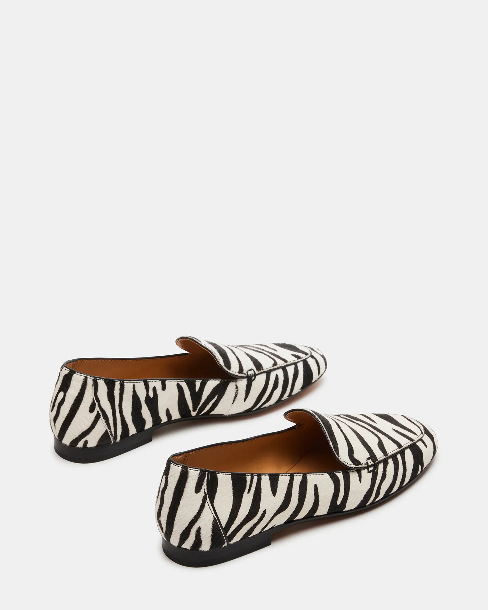 FITZ Zebra Exotic Loafers | Women's Designer Shoes | Steve Madden (Canada)