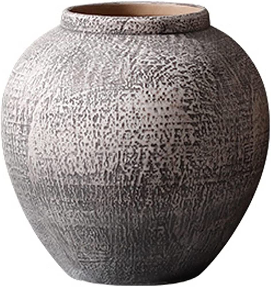 Accessories 22 Retro Clay Pot Vase Retro Ceramic Dried Flower Floor Large Vase Decoration Decorat... | Amazon (US)