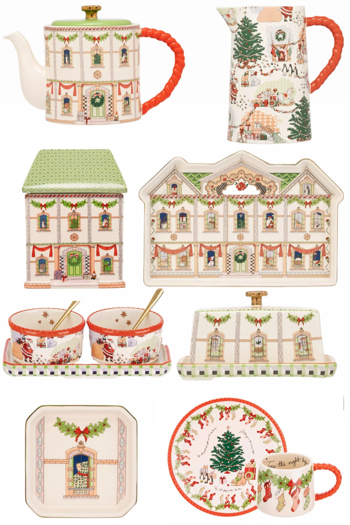 Cath Kidston Christmas 
Holiday dishware
Dollhouse Christmas 


#LTKCyberWeek #LTKHoliday #LTKHome