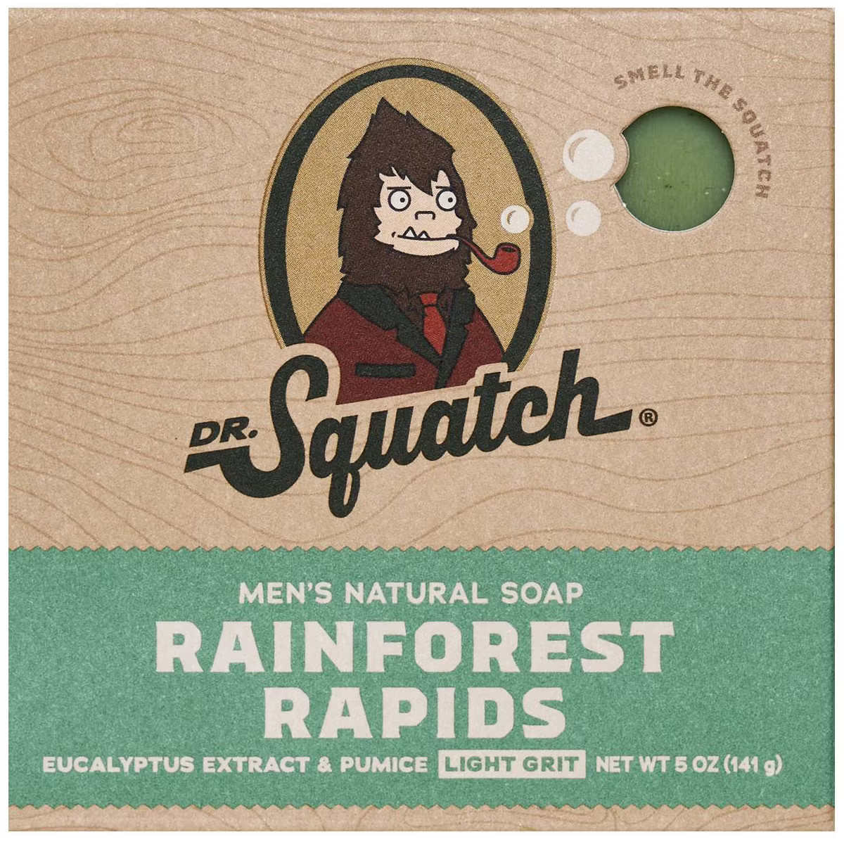 DR. SQUATCH Men's All Natural Bar Soap - Rainforest Rapids - 5oz | Target