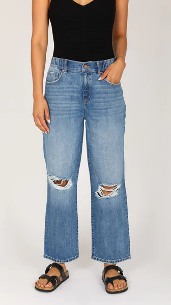 RETRO HIGH RISE 90'S ANKLE JEAN | ReWash