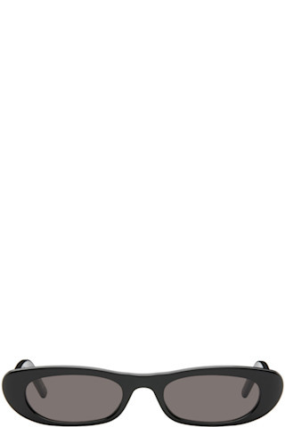 Black SL 557 Sunglasses | SSENSE