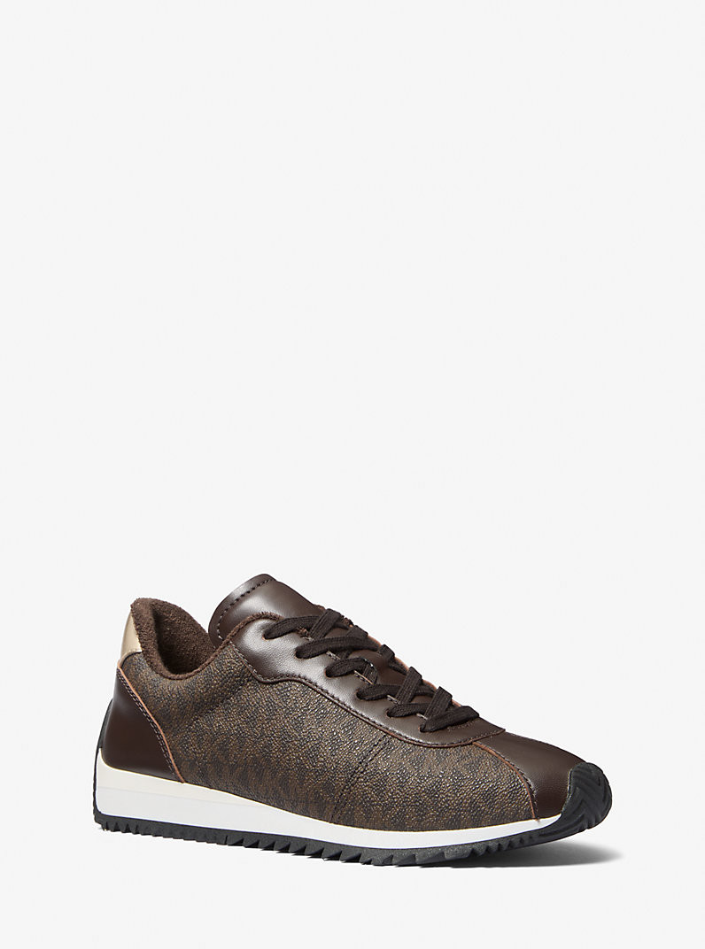 Rhodes Signature Logo Trainer | Michael Kors US