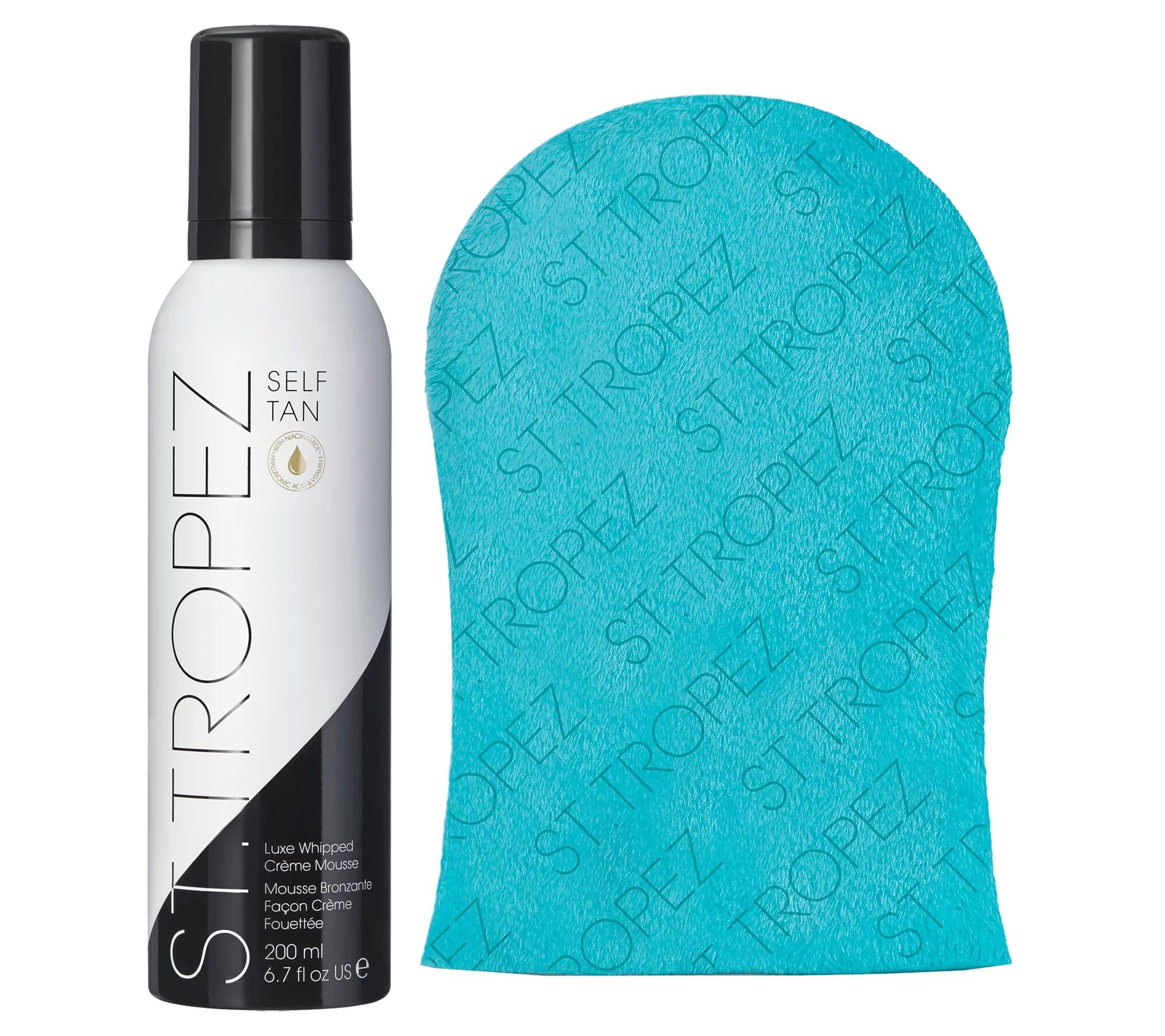 St. Tropez Self Tan Luxe Whipped Creme Mousse with Mitt - QVC.com | QVC