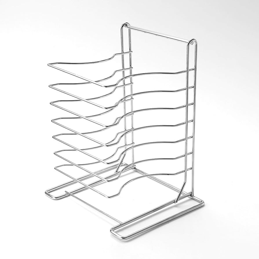 American Metalcraft 19107 Pizza Rack, 7 Tier, 15" Height, 10" Width, 12" Length | Amazon (US)