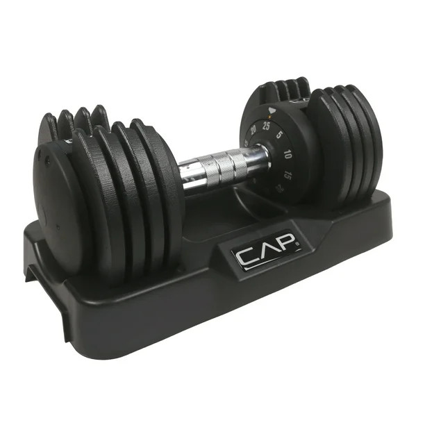 CAP Barbell 25lb. Adjustable Dumbbell, Quick Select 5-25, Single - Walmart.com | Walmart (US)