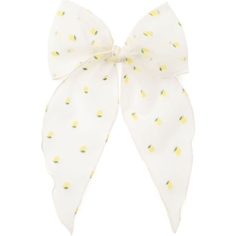 Fable Bow, Flocked Lemons - Wunderkin co. By Age | Maisonette | Maisonette