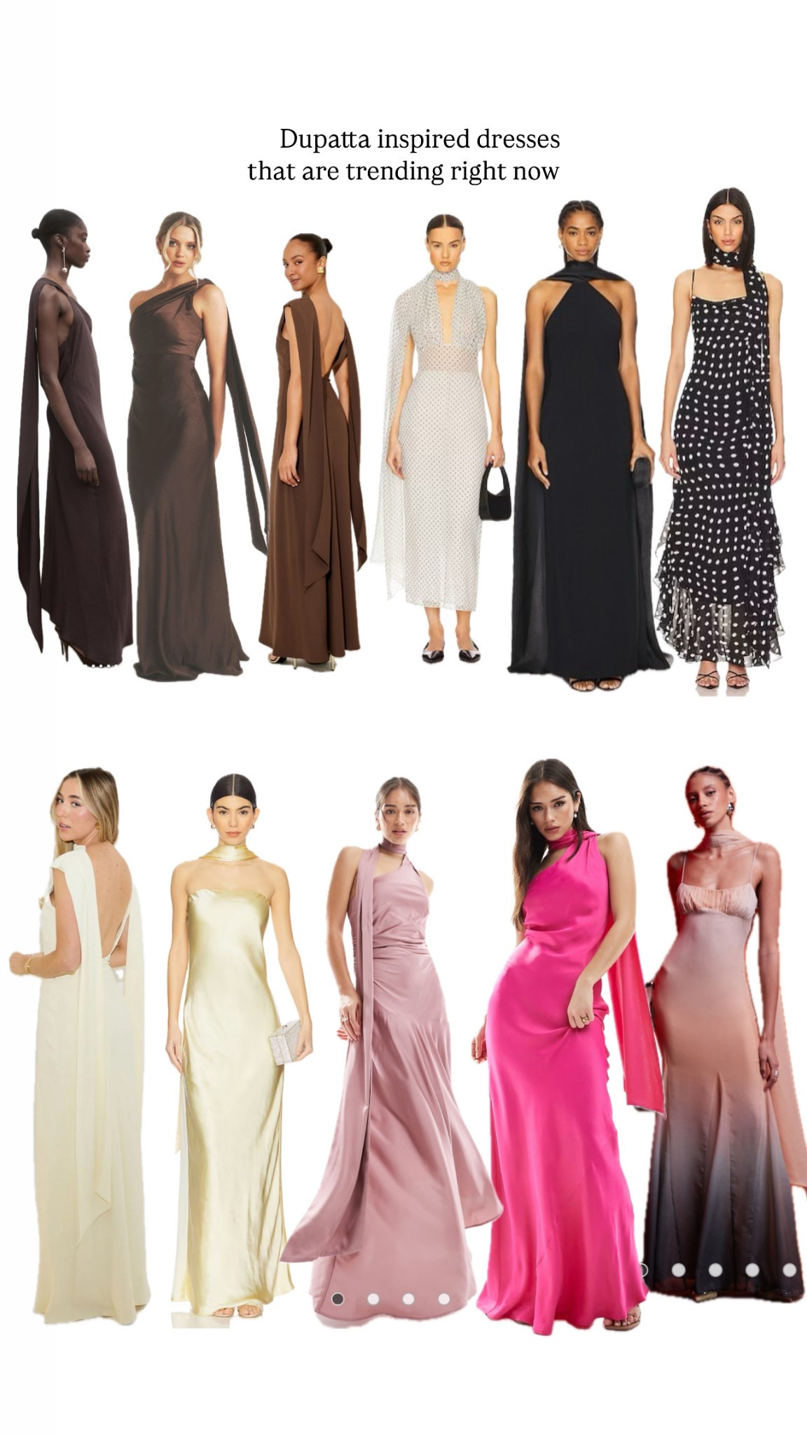 Dupatta inspired dresses that are trending right now and so gorgeous for any wedding guest looks this summer 🤍

#LTKdresses #LTKpartywear #LTKwedding