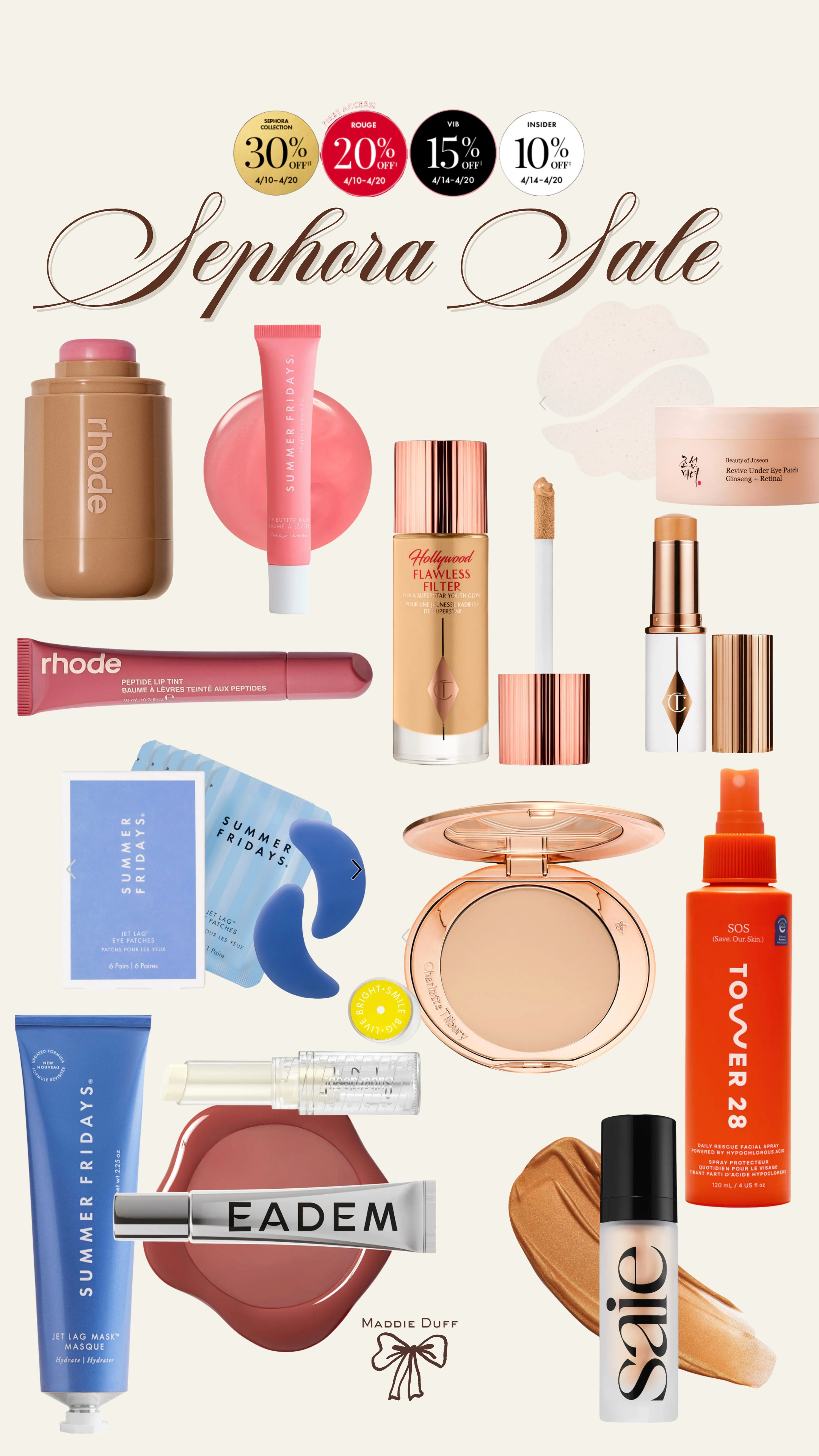 The sephora sale is here! these are some of my favorites.

Sephora sale, beauty favorites, beauty sale, sephora picks 

 #LTKSaleAlert #LTKBeauty
