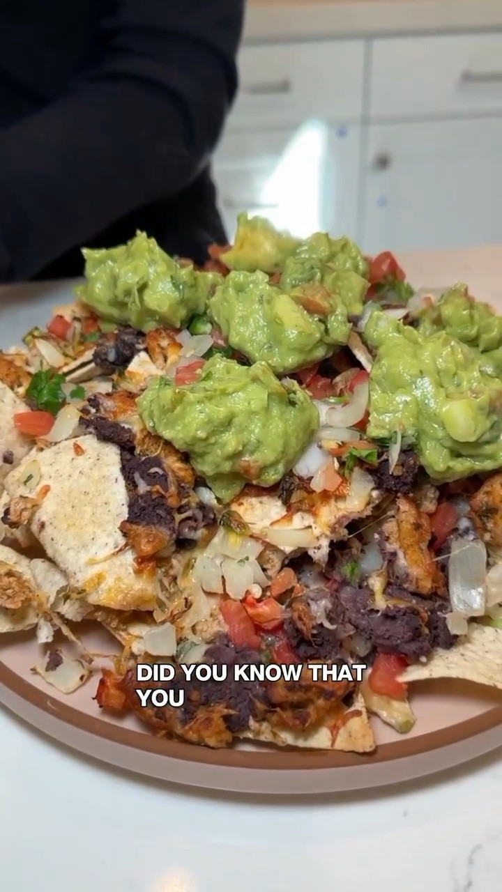 Did you know you could make the best loaded nachos using your air fryer!!

These are 100x better than ordering them at a restaurant, cuz you can load it with your favorite toppings!

The secret is to line your air fryer with foil so you can easily remove it.

#LTKFamily #LTKKids #LTKFindsUnder100