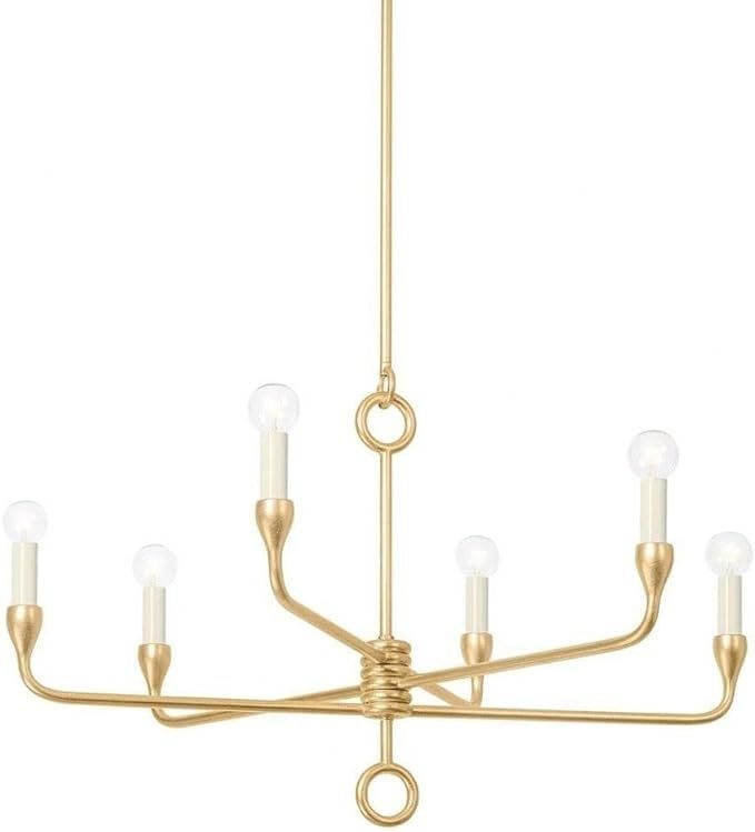 Troy Lighting F9531-VGL Orson - 6 Light Chandelier-18.75 Inches Tall and 30.75 Inches Wide, Finis... | Amazon (US)