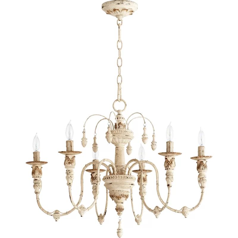 Paladino 6-Light Candle Style Classic / Traditional Chandelier | Wayfair Professional
