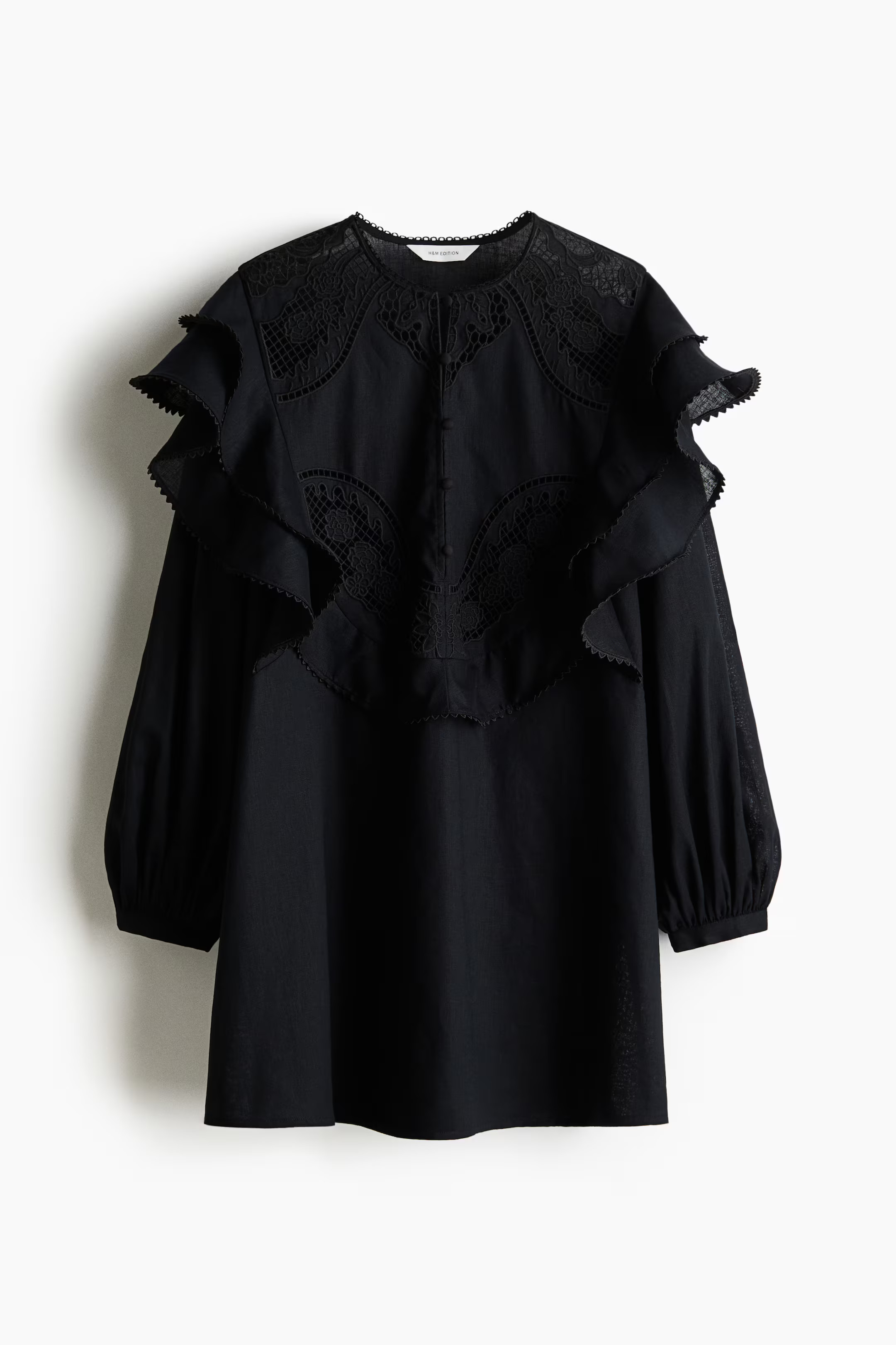 Robe tunique en lin mélangé | H&M (FR, IT, ES, PT, BE)