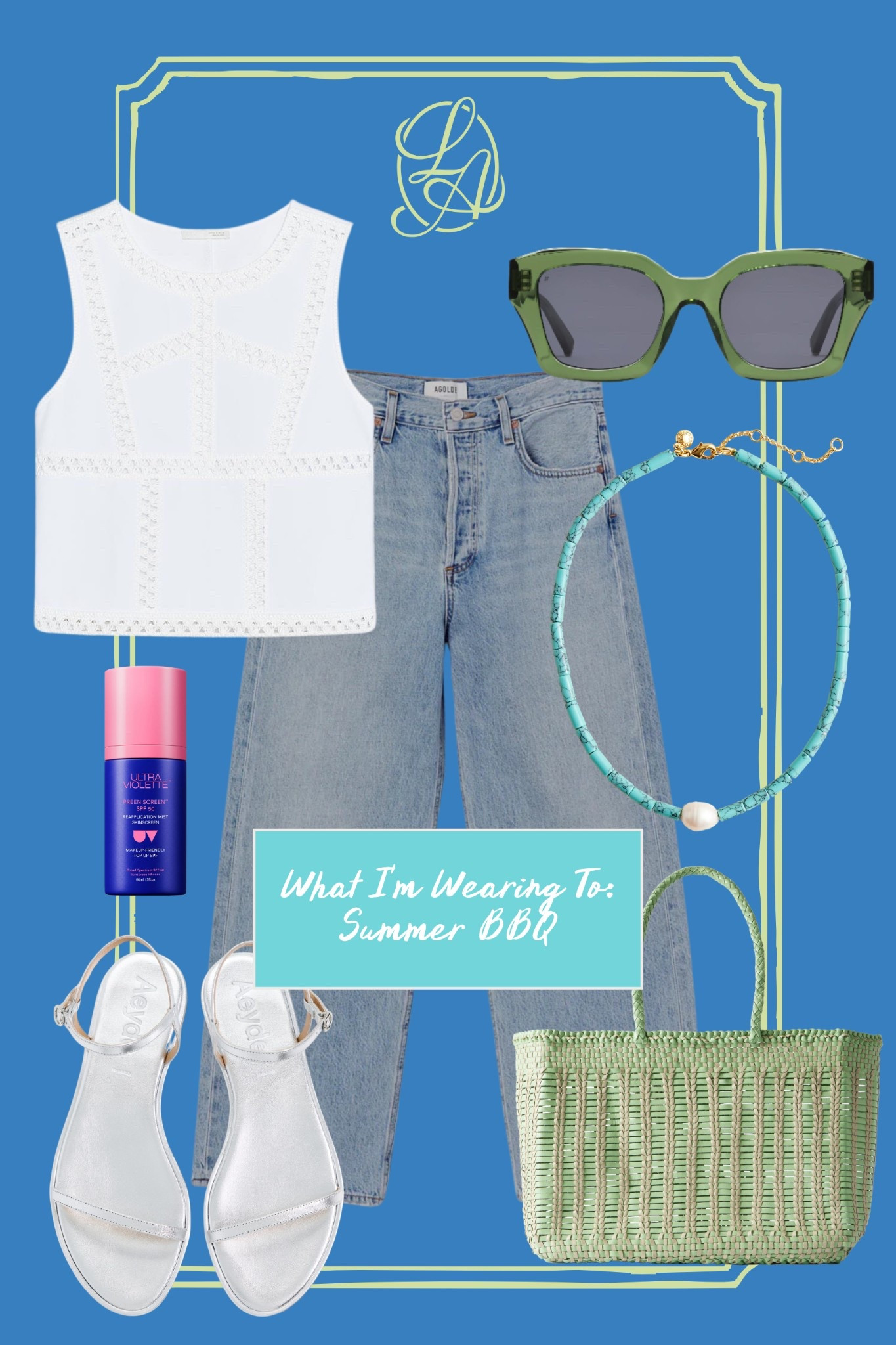 Is there anything better than a jeans and white top look? Always my go-to!