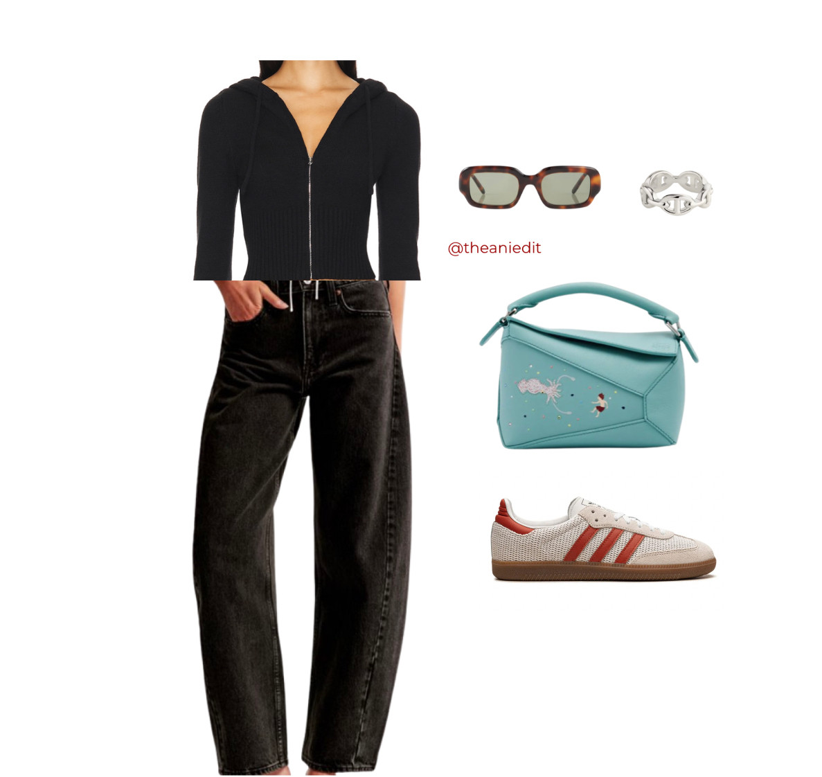 Add small pops of color to your outfit to make it more "cool girl"! Don't be afraid to play with color -- your mind will start to get used to all the different color combos you can play with!! 

 #LTKSpringSale #LTKSeasonal #LTKStyleTip