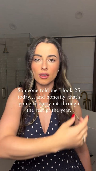 How old do I look? #momoftwo #momlife #compliment #aging #aginggracefully

#LTKgrwm #LTKootd #LTKmomlife