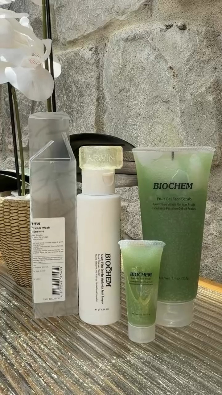 If you haven’t tried this yet, you’re missing out‼️

1️⃣ Powder Wash 💛
https://www.amazon.com/dp/B0DYDRL23Z

2️⃣ Fruit Gel Scrub 🥝
https://www.amazon.com/dp/B0DYD1D3FZ

@arwinbiochem 

#arwin #ad #glowingskin #skincare #summerishere