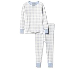HonestBaby unisex-baby Organic Cotton 2-Piece Snug Fit Pajama Set | Amazon (US)