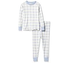 HonestBaby unisex-baby Organic Cotton 2-Piece Snug Fit Pajama Set | Amazon (US)