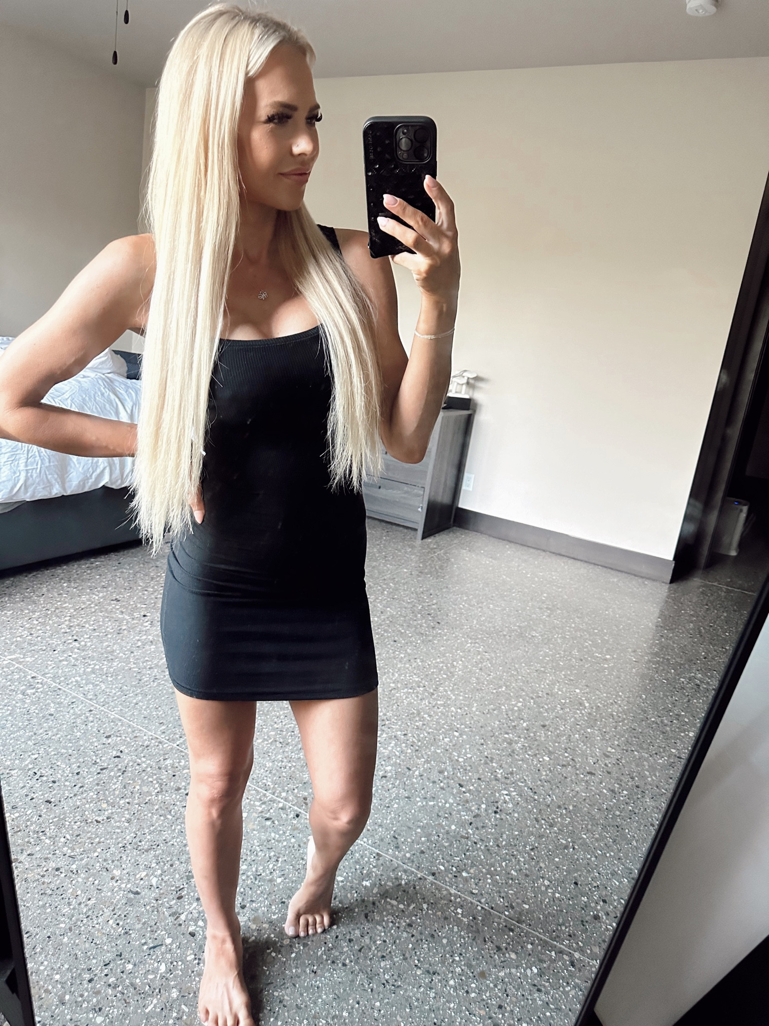 the most amazing dress you’ll ever find @skims for the WIN
Phone case is Bandolier, if you don’t have one.. do yourself a favor & get one 🖤

#LTKbeauty #LTKstyletip #LTKFind