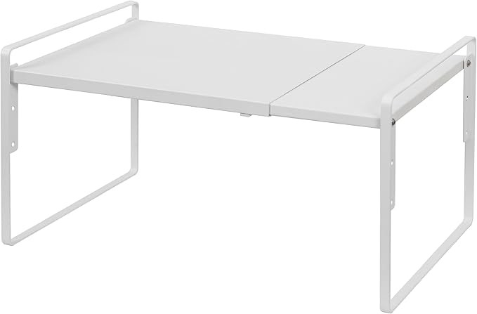 Nxconsu Cabinet Shelf Expandable Height Adjustable Shelf Organizer Riser for Kitchen Cabinet Pant... | Amazon (US)