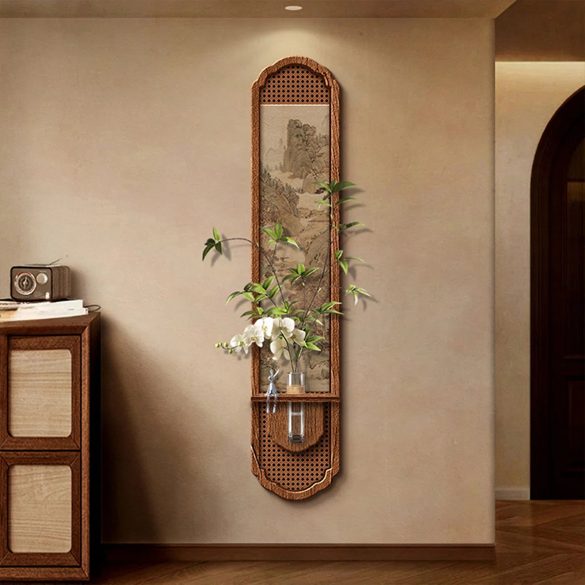 Nut-brown Oval Sandstone Wall art | Wayfair North America