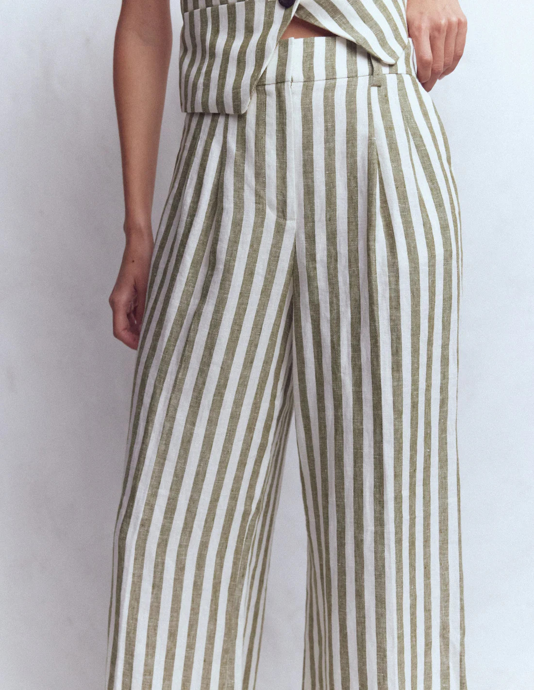 Kensington Linen Pants-Mayfly Stripe | Boden (US)