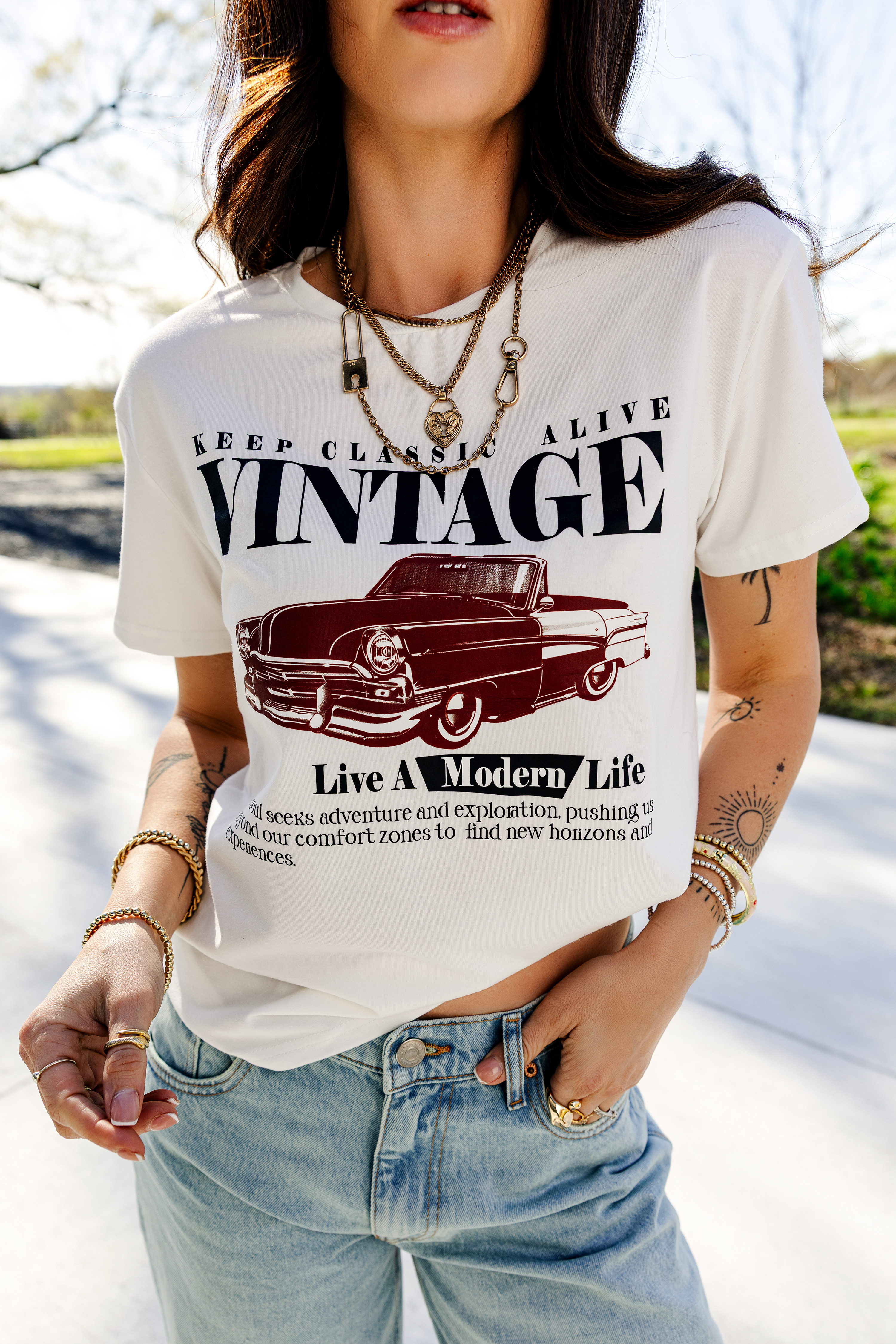 Nothing like a cute graphic tee!  Wearing the small 

#LTKootd #LTKSeasonal