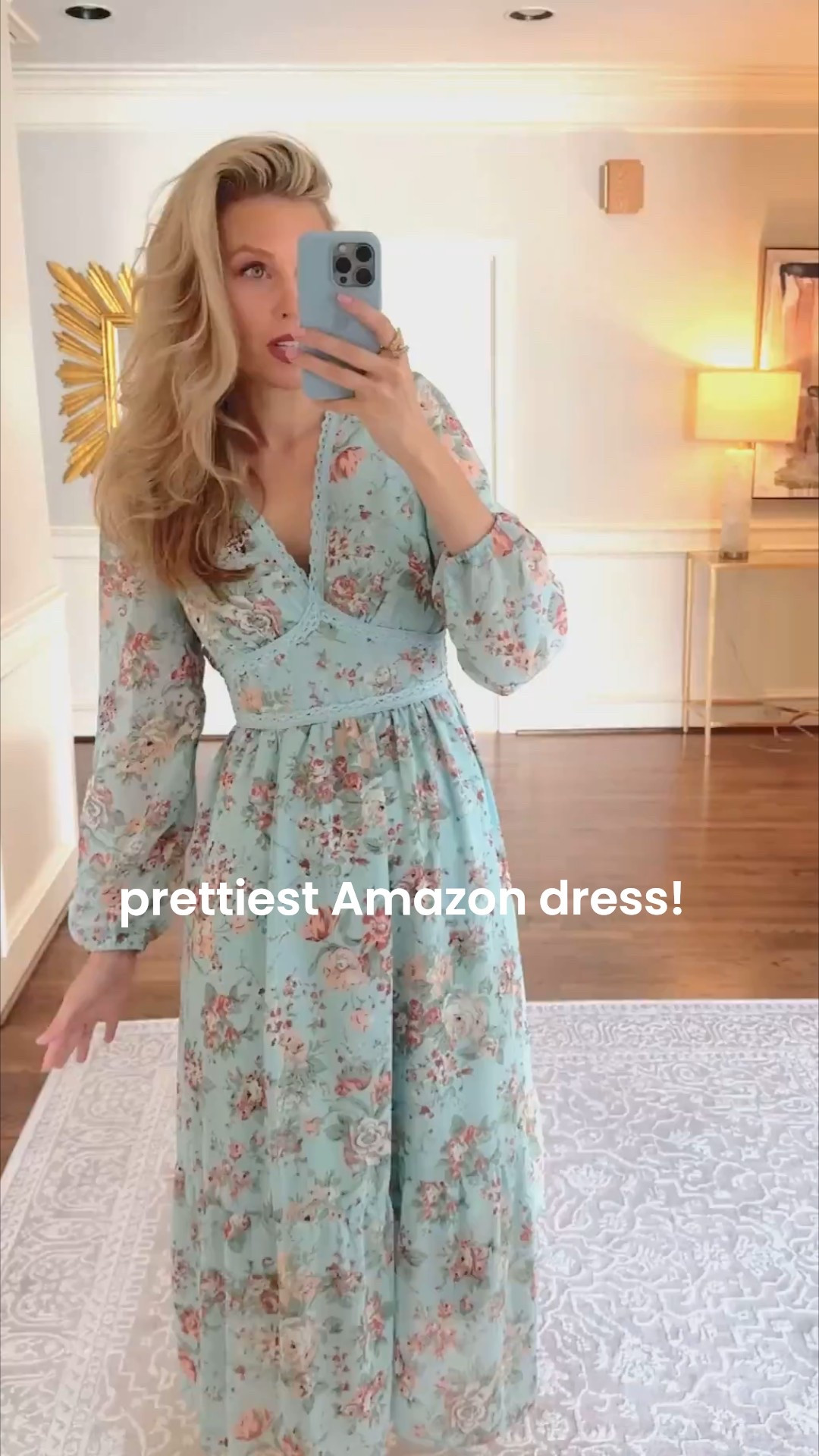 Prettiest Amazon dress for fall! Dress up with heels or for every day with boots!

#LTKFindsUnder50 #LTKSeasonal #LTKWedding