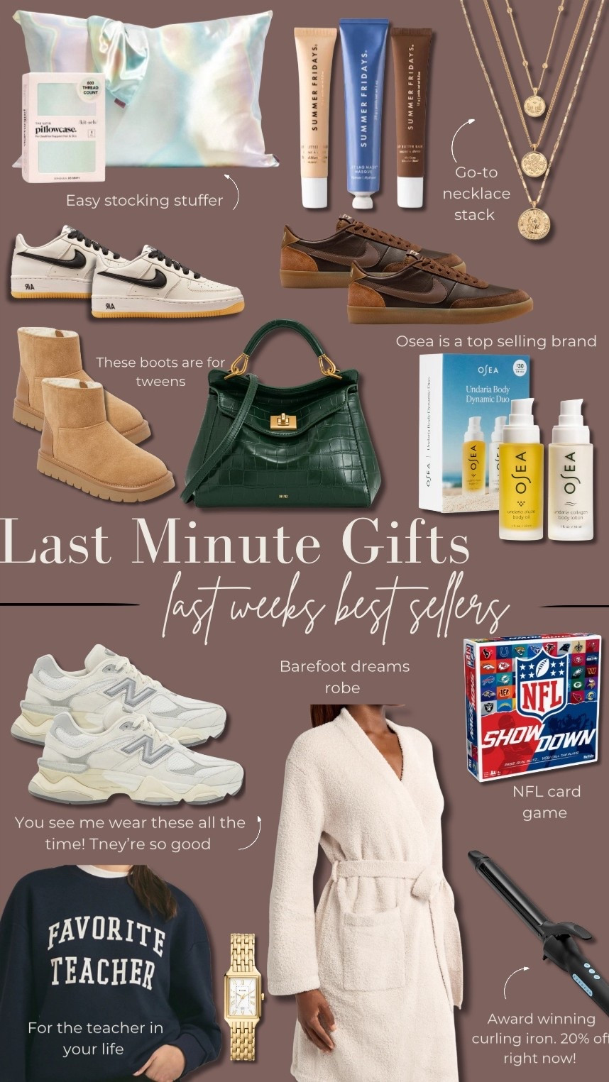 Shop the gifts that you loved the most last week!! There are last minute gifts for everyone, men, women, kids, tweens, and more! #LTKHoliday 

#LTKKids #LTKGiftGuide