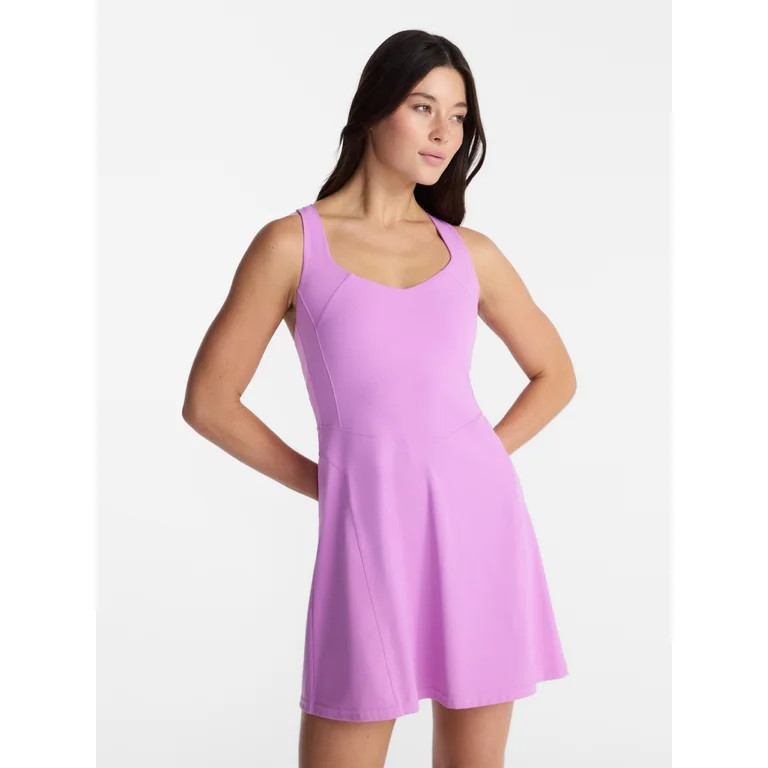 Avia Women's SoftSculpt Mini Dress, Sizes XS-XXXL | Walmart (US)
