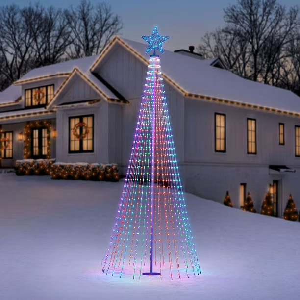 Member's Mark 12' Pre-Lit Multicolor Lightshow Tree | Sam's Club