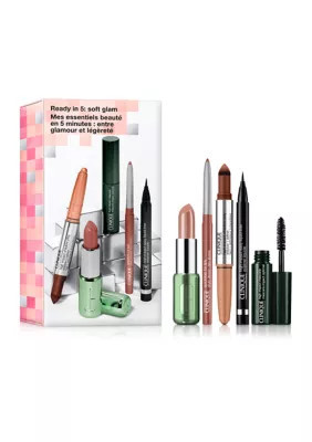 Clinique Ready In 5: Soft Glam Makeup Set - $99 Value | Belk