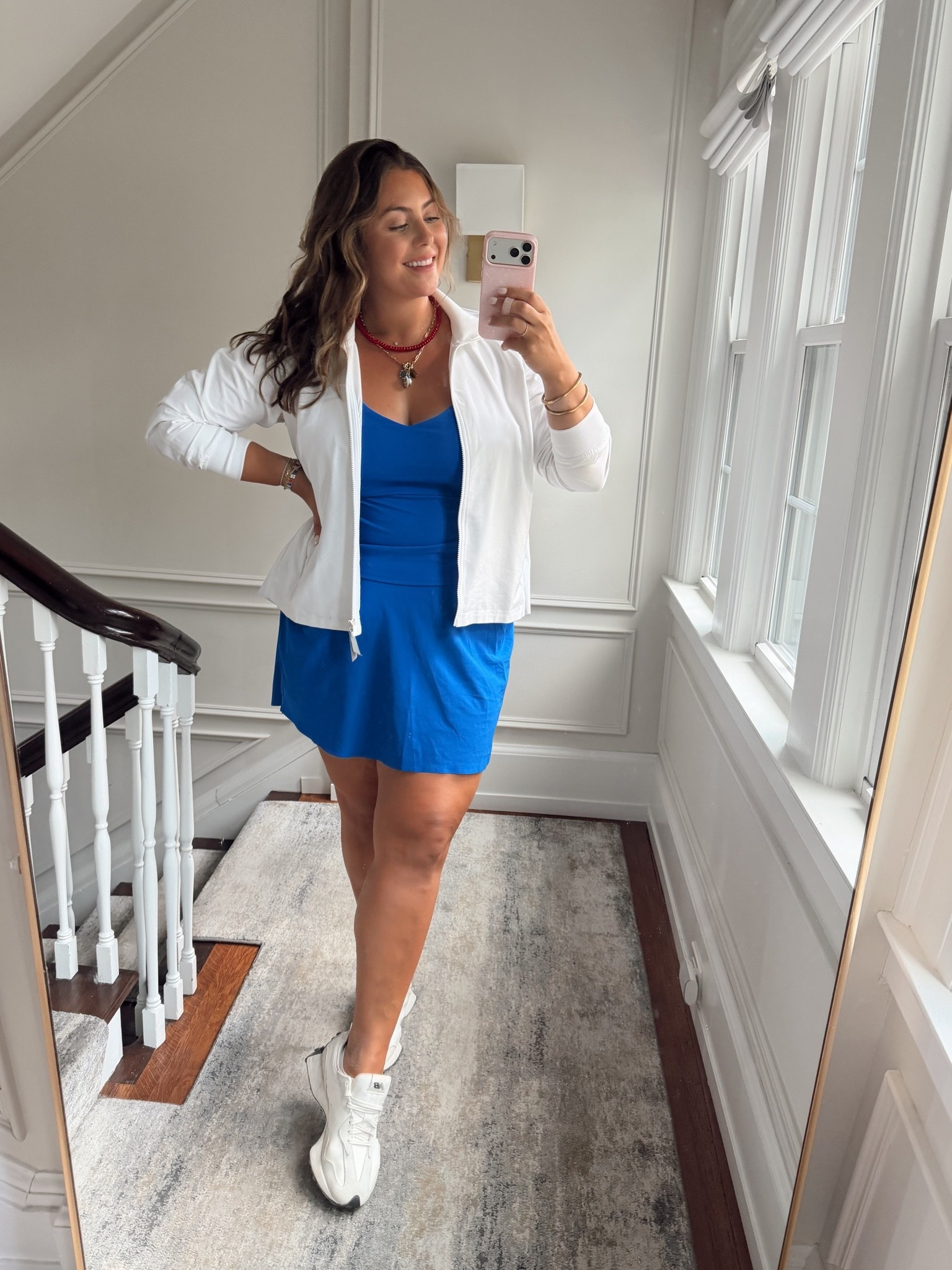 Wearing size 2X in top & skort - use CARALYN15 on your first order at Spanx

#LTKootd #LTKActive #LTKMidsize