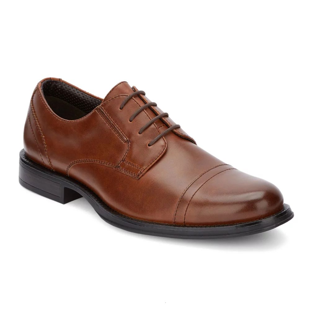 Dockers Mens Garfield Dress Cap Toe Oxford Shoe - Wide Widths Available - Walmart.com | Walmart (US)