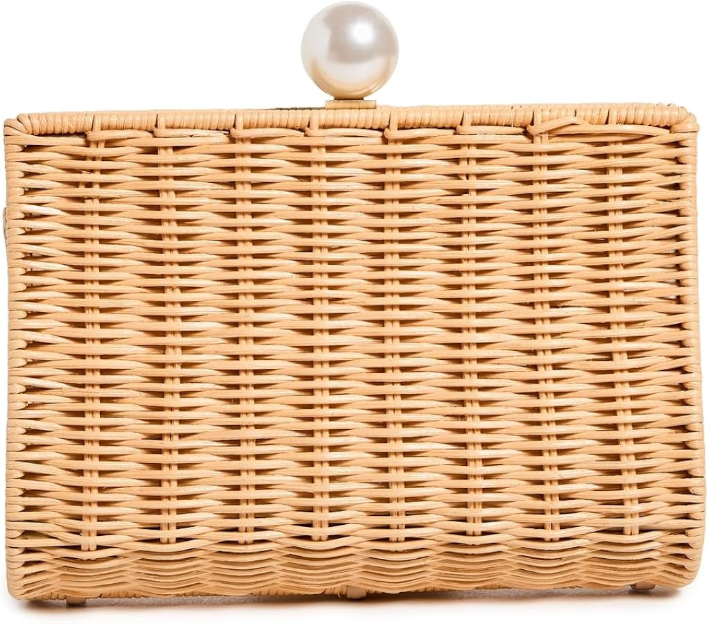 PAMELA MUNSON Women's The Petite Pearl Clutch | Amazon (US)
