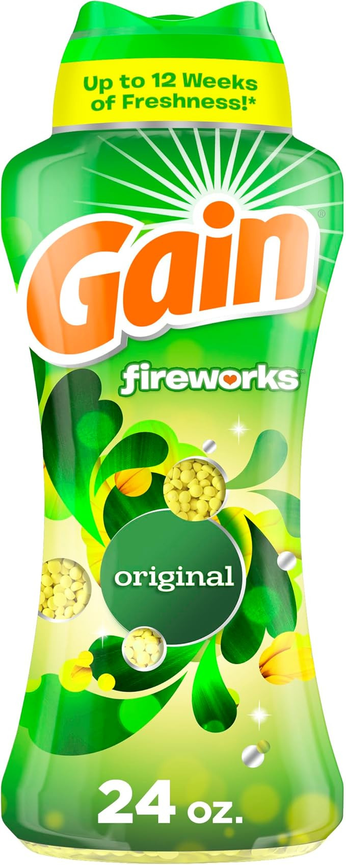 Gain Fireworks In-Wash Laundry Scent Booster Beads, Laundry Beads, Original Scent, 24 oz | Amazon (US)