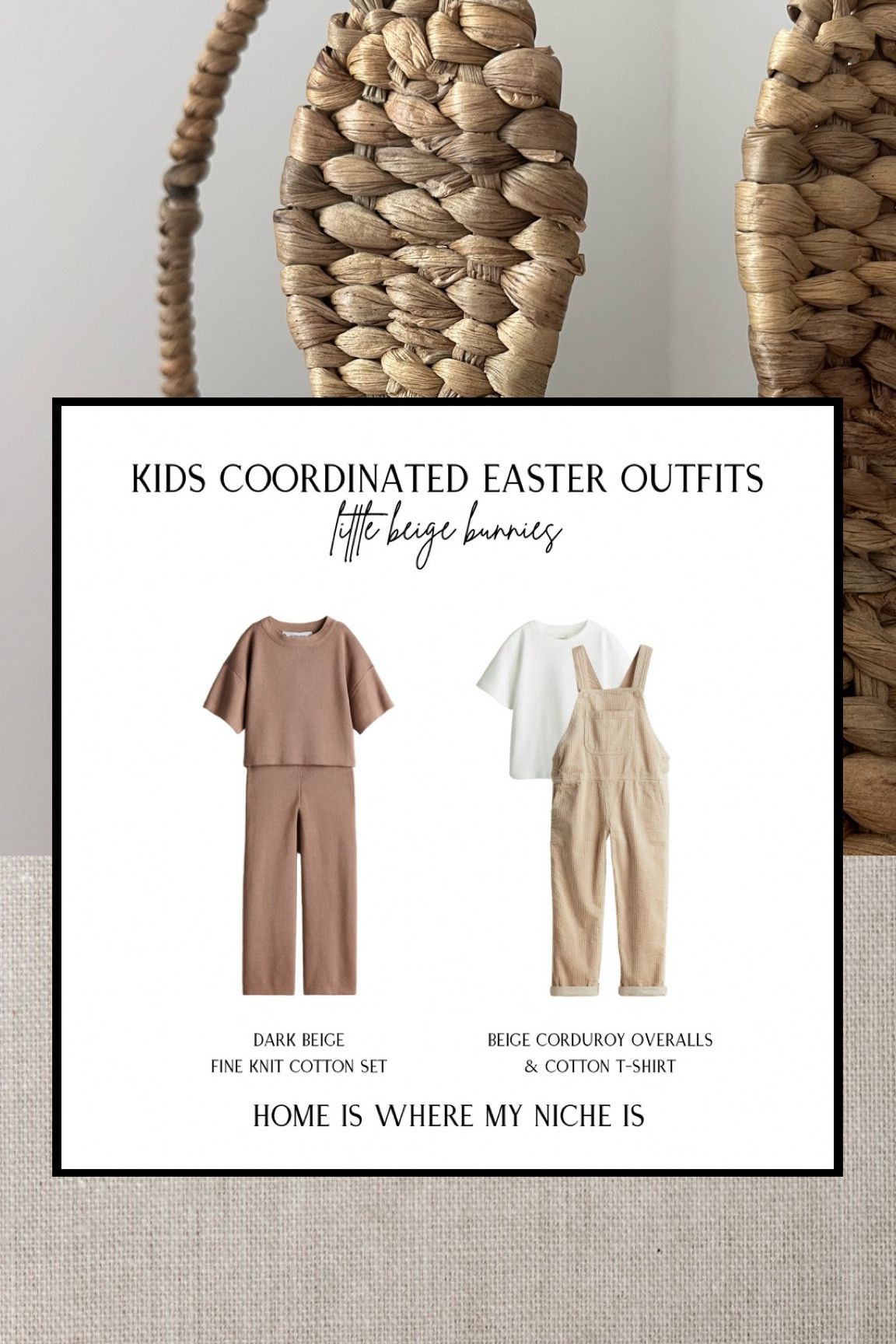 K I D S / coordinated little beige bunnies Easter outfits 

Kids Spring Outfits | Spring Break | Egg Hunt | Neutral Style

#LTKspring #LTKkids #LTKcanada