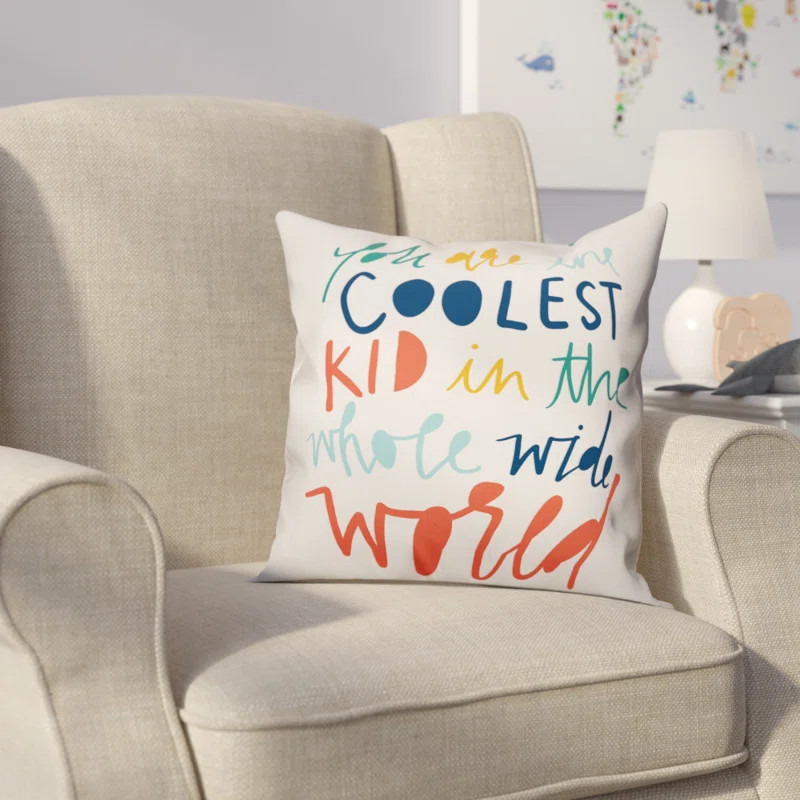 Adairsville Kid Square Pillow Cover & Insert | Wayfair North America