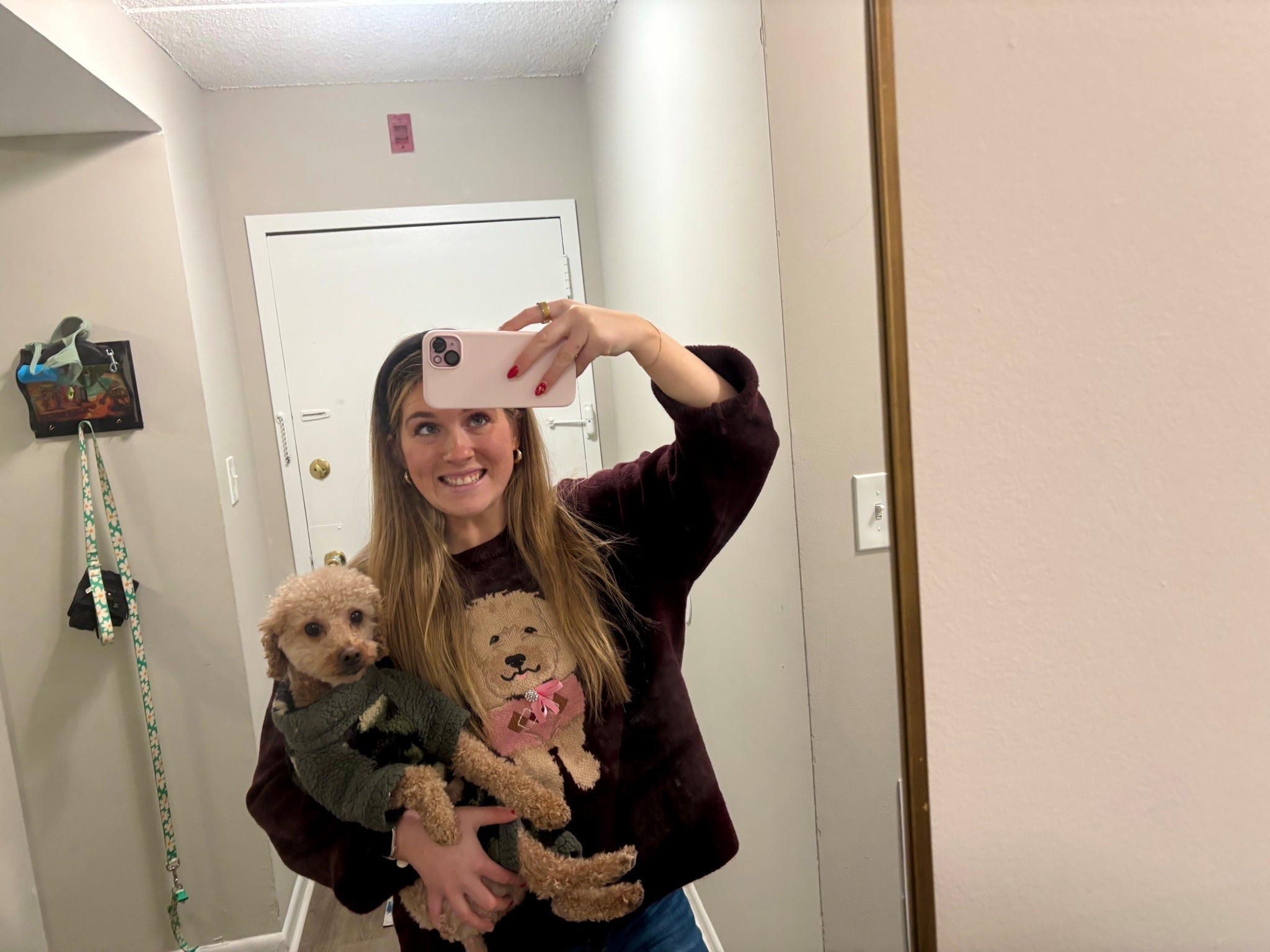 Golden doodle sweater on sale!!🤍 Anthropologie sale 

#LTKmorningroutine #LTKSaleAlert #LTKGiftGuide