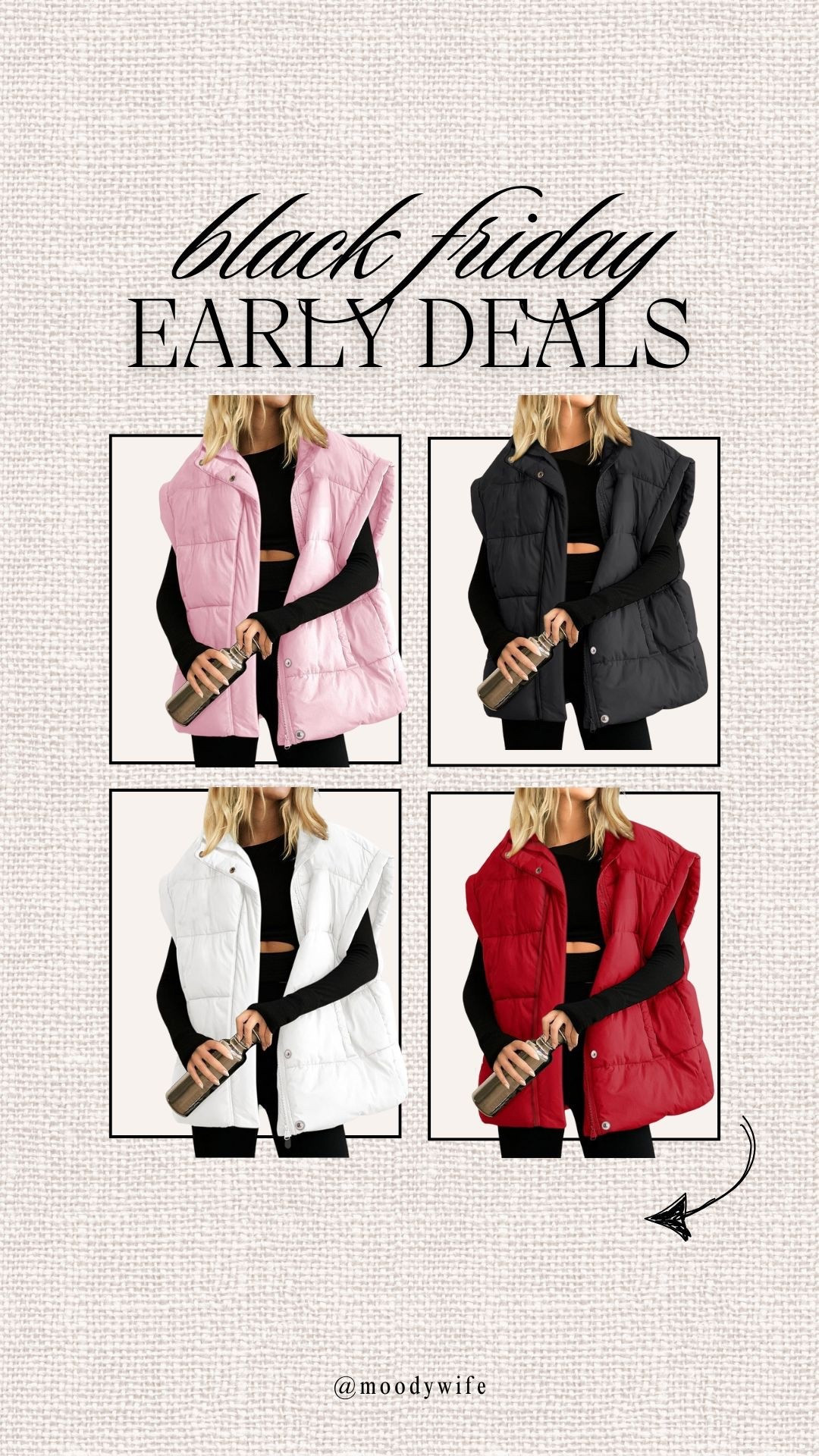 Black Friday early deals • amazon puffer vest would make a great gift for a daughter, sister or friend! I love mine and wear it all winter long!! 

#LTKSaleAlert #LTKGiftGuide #LTKootd