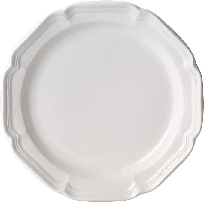 Mikasa French Countryside Dinner Plate, White, 10.75-Inch - F9000-201 | Amazon (US)