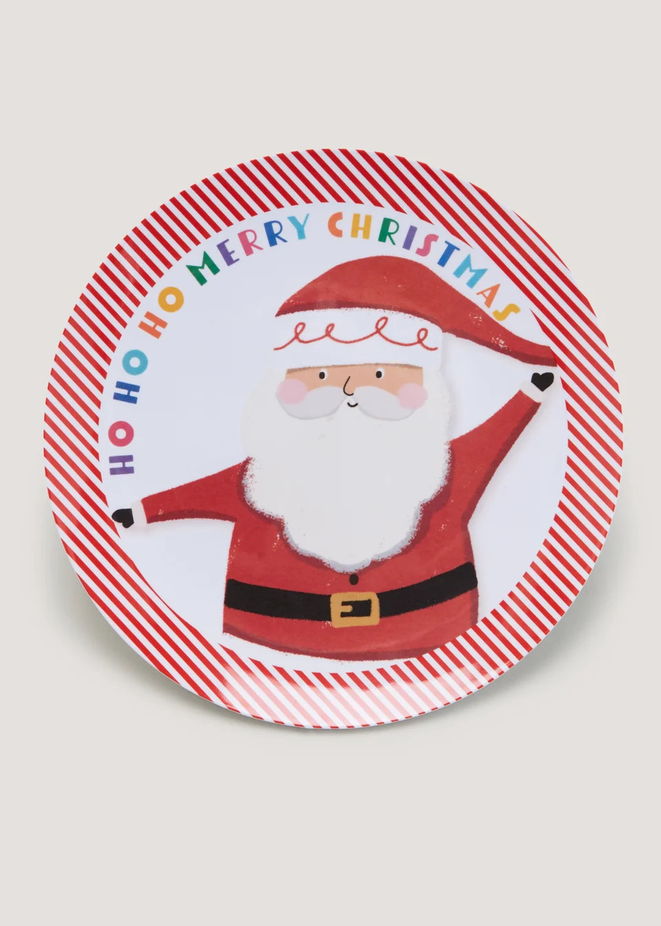 Kids Santa Slogan Christmas Plate (23cm) | Matalan (UK)