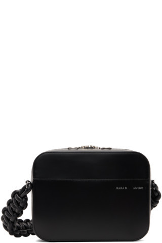 KARA - Black XL Camera Messenger Bag | SSENSE