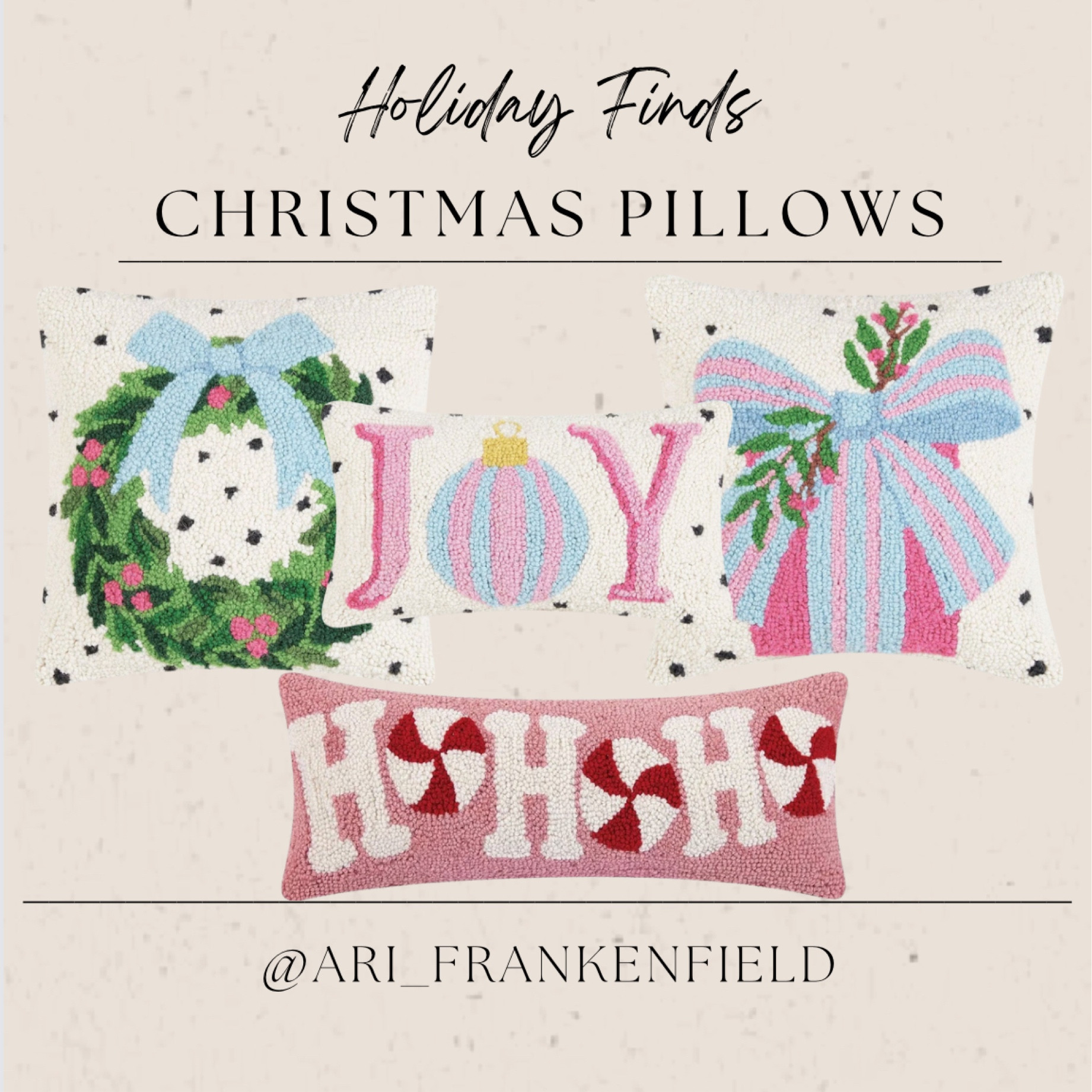 Loving these holiday pillows! So cute & fun! 

#LTKhome #LTKHoliday #LTKSeasonal