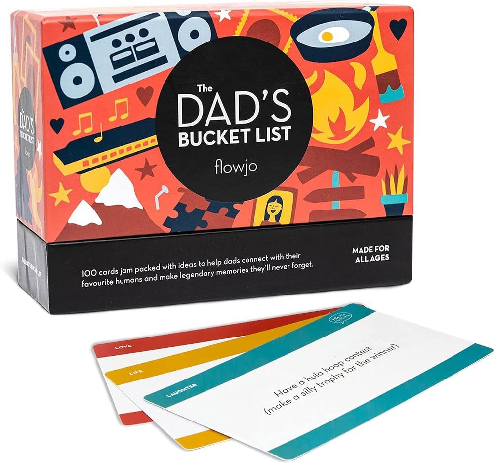 Flowjo Dad Bucket List – Fun and Exciting Family Games for Everyone – Unique Card Games for D... | Amazon (US)