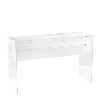 Alissa Acrylic Contemporary Console Table | Ballard Designs, Inc.