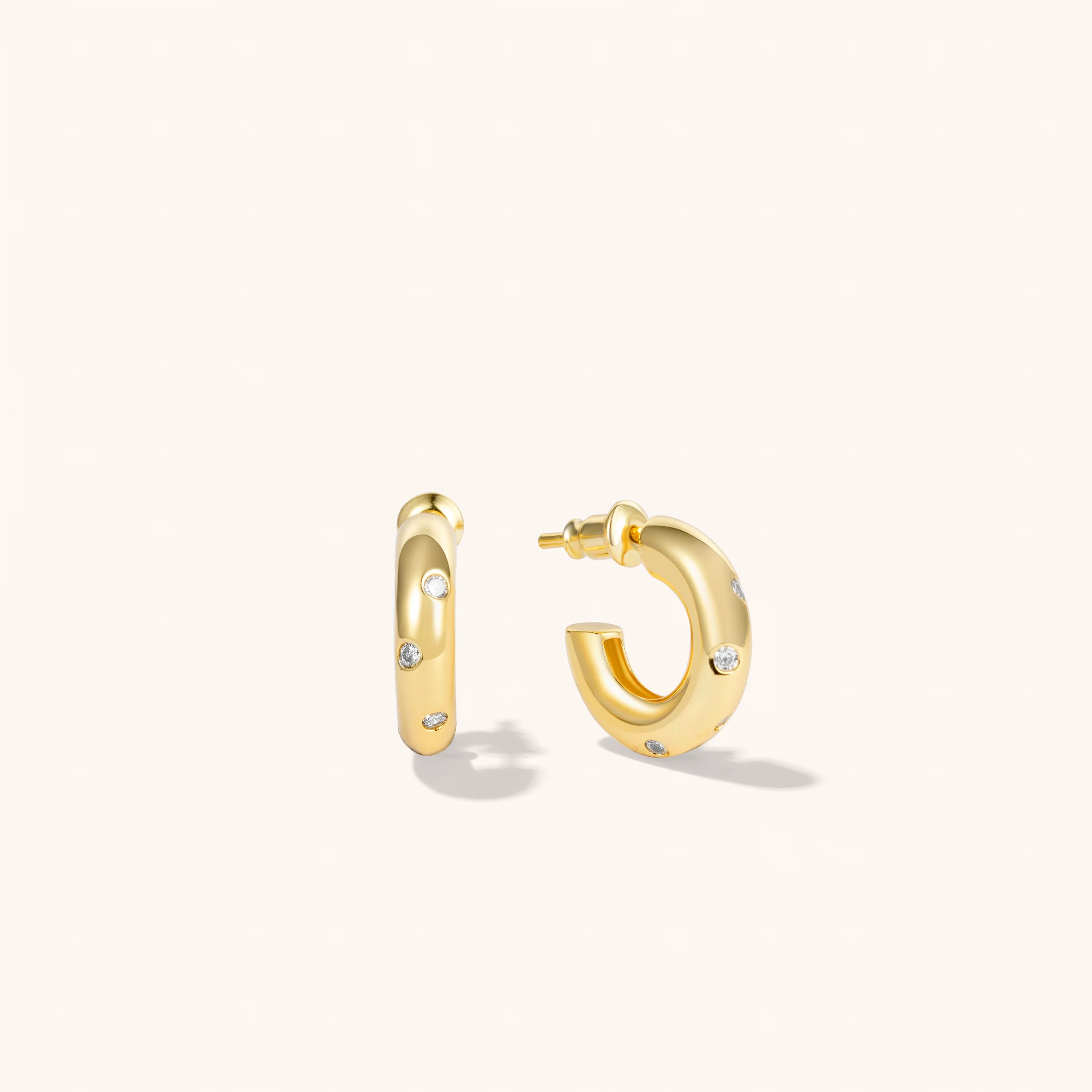 Twilight Crystal Hoops | Victoria Emerson