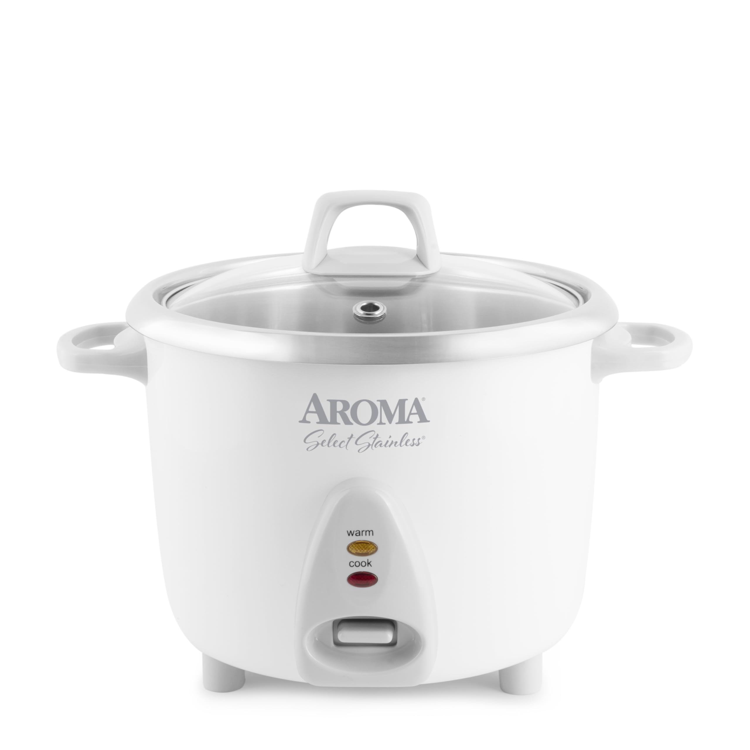 Aroma Housewares Select Stainless Rice Cooker & Warmer with Uncoated Inner Pot, 14-Cup(cooked) / ... | Amazon (US)